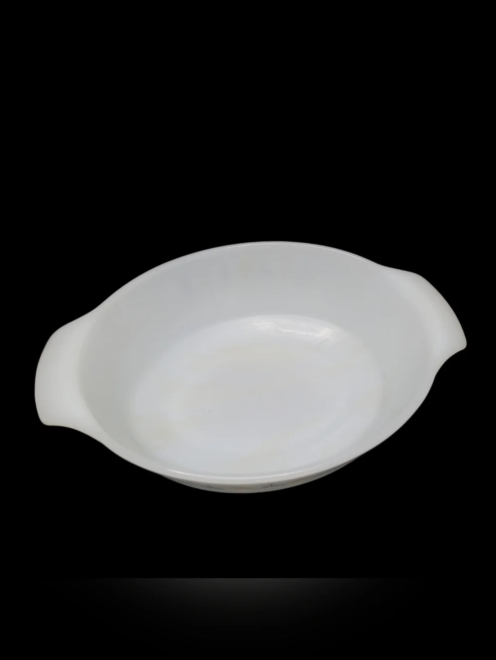 Fire King Candle Glow 1.5 Qt Oval Casserole Dish With Glass Lid